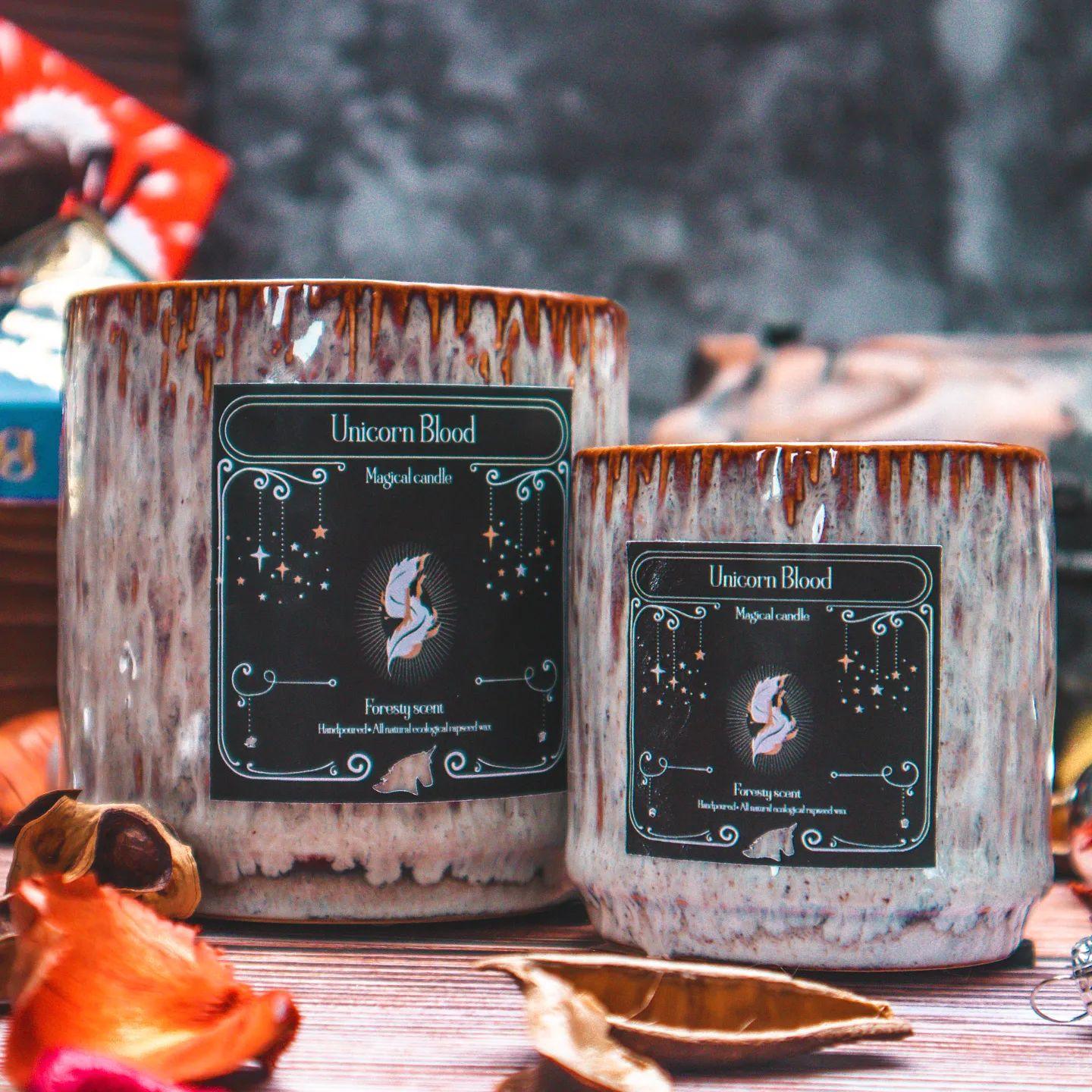 Magical Candles The Flaming Feather & Flaming Filament