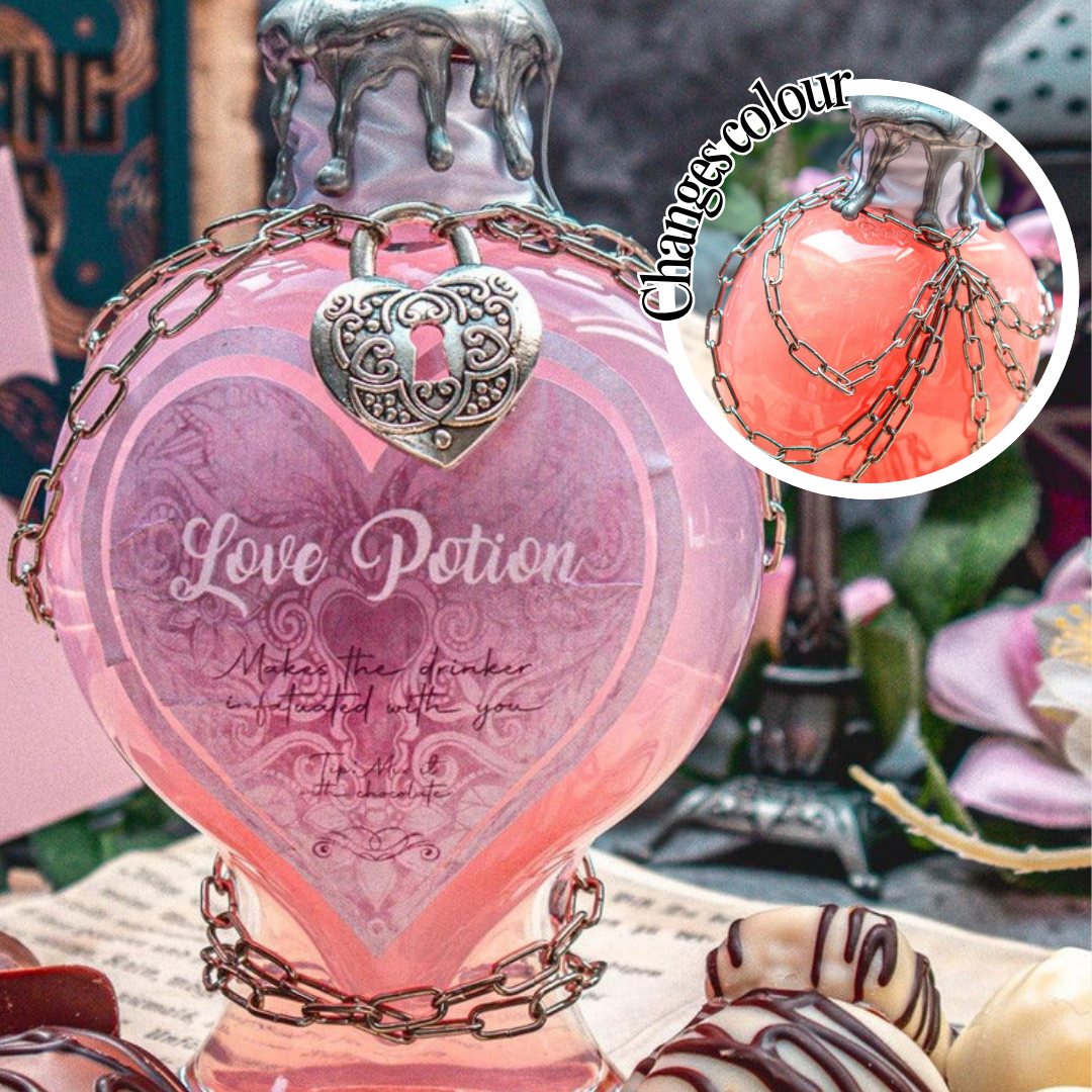 Love potion colour changing potion harry potter gift valentine