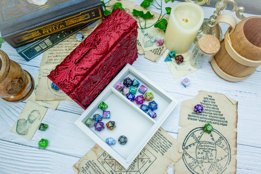 Battle Axe Dice tome - Dice holder & Dice tray