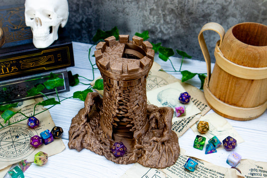 Mimic Castle dice tower
