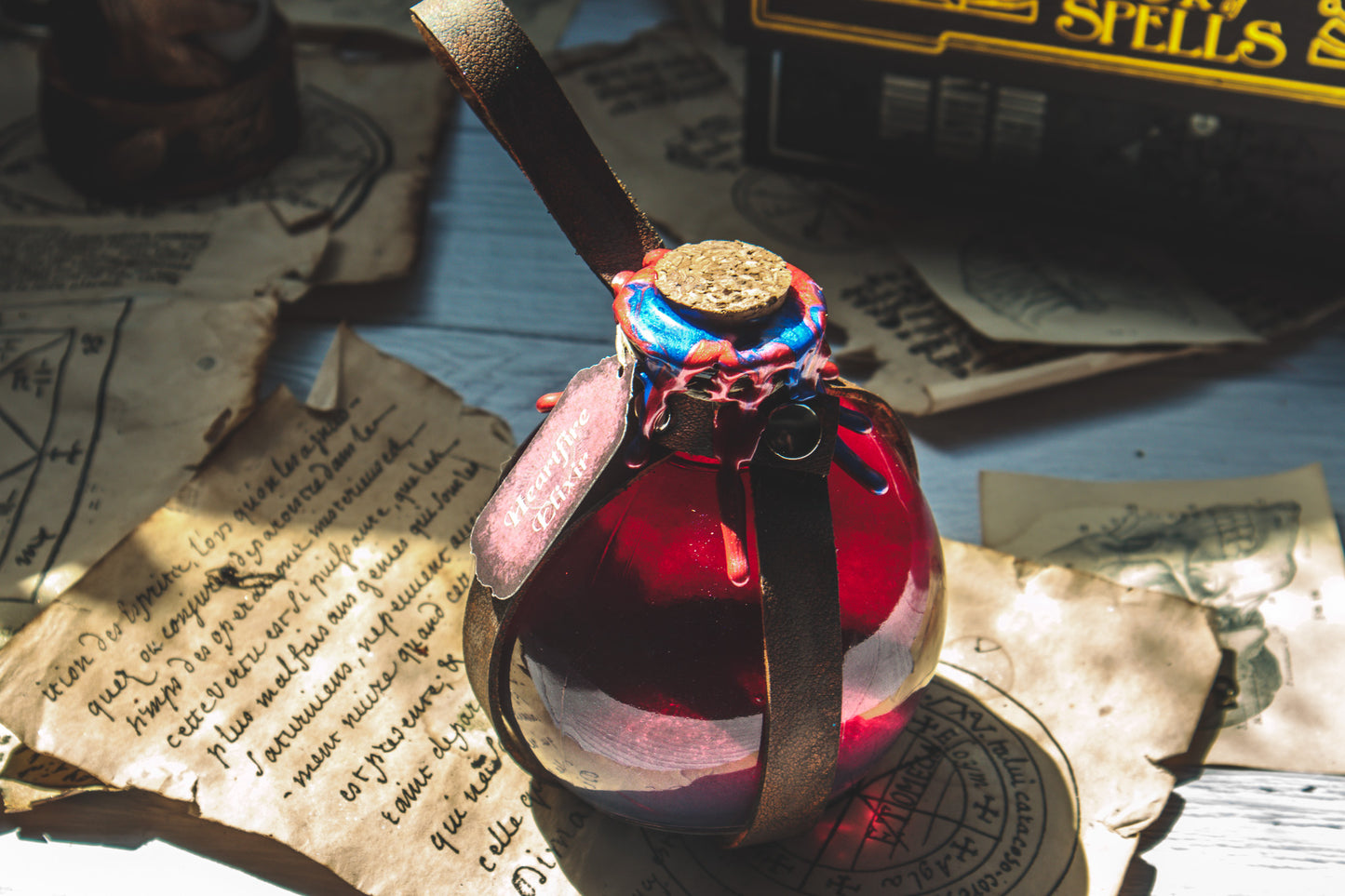 Heartfire elixir - Colour changing belt potion