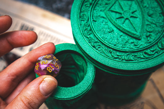 Shield Dice Tower Mug