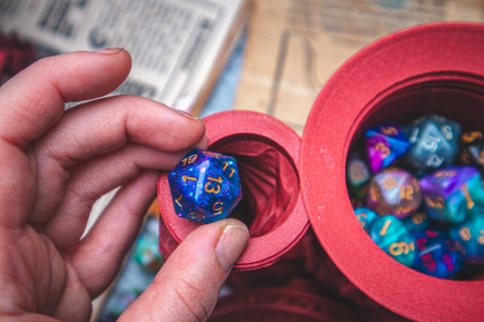 Bard Lyre Dice Tower Mug