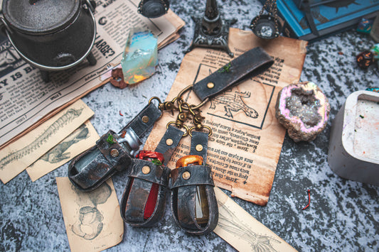 Belt Potion set - Healing, Sunlight and Liquid Silver