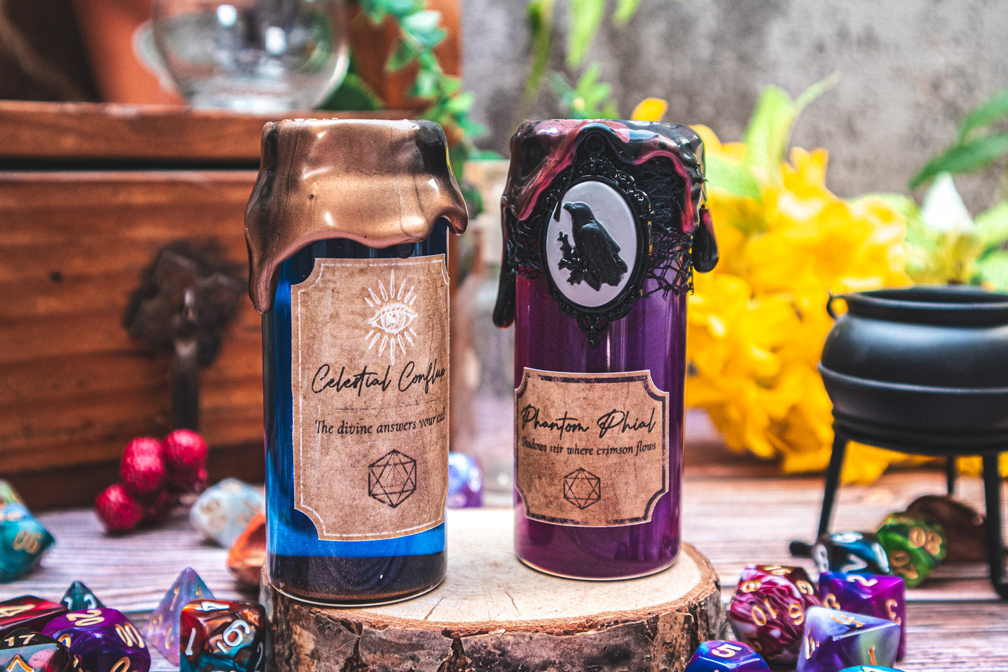 Celestial Conflux D20 dice potion