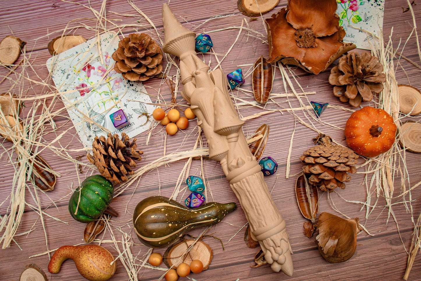 Feywild dice wand holder