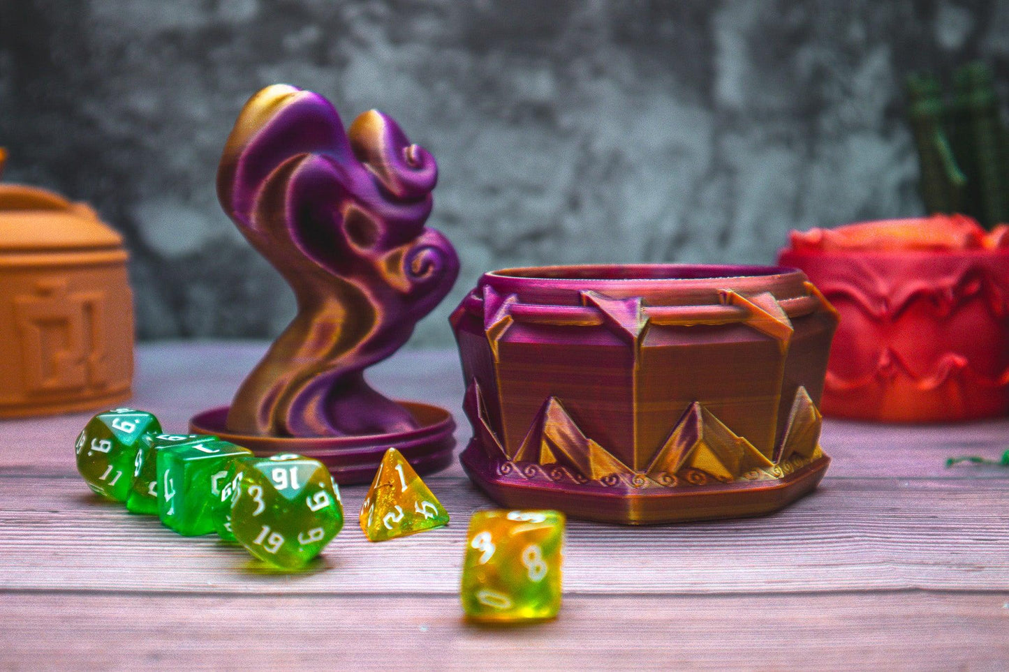 Sorcerer dice box