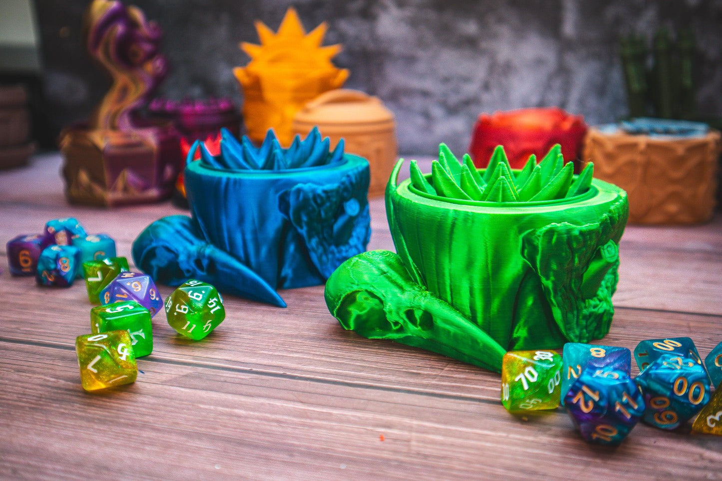 Druid dice box
