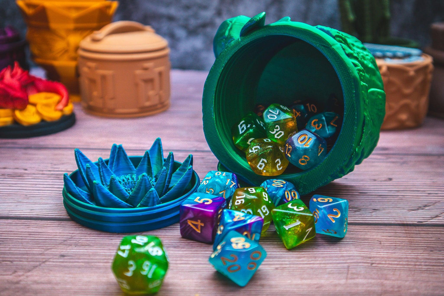 Druid dice box