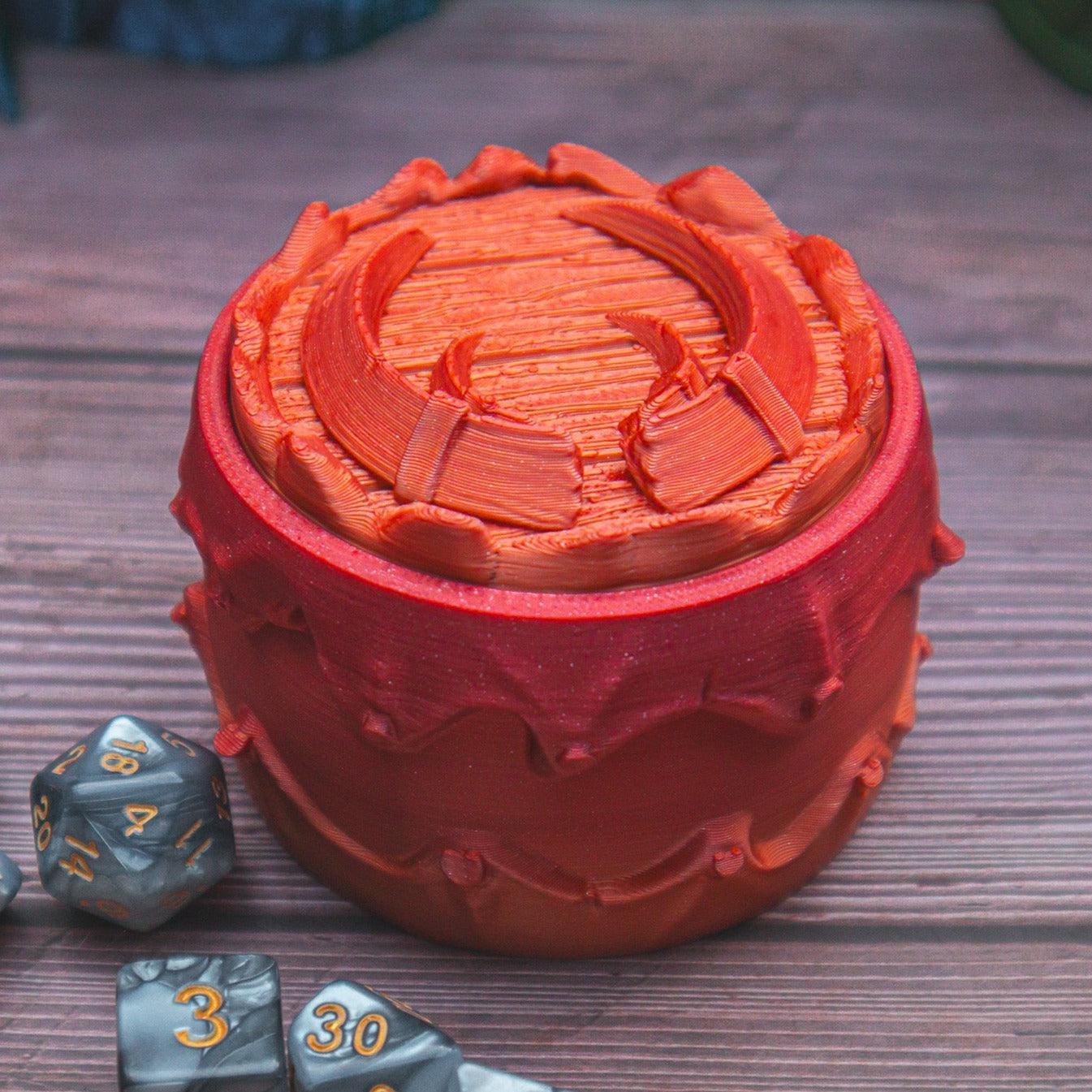 Barbarian dice box