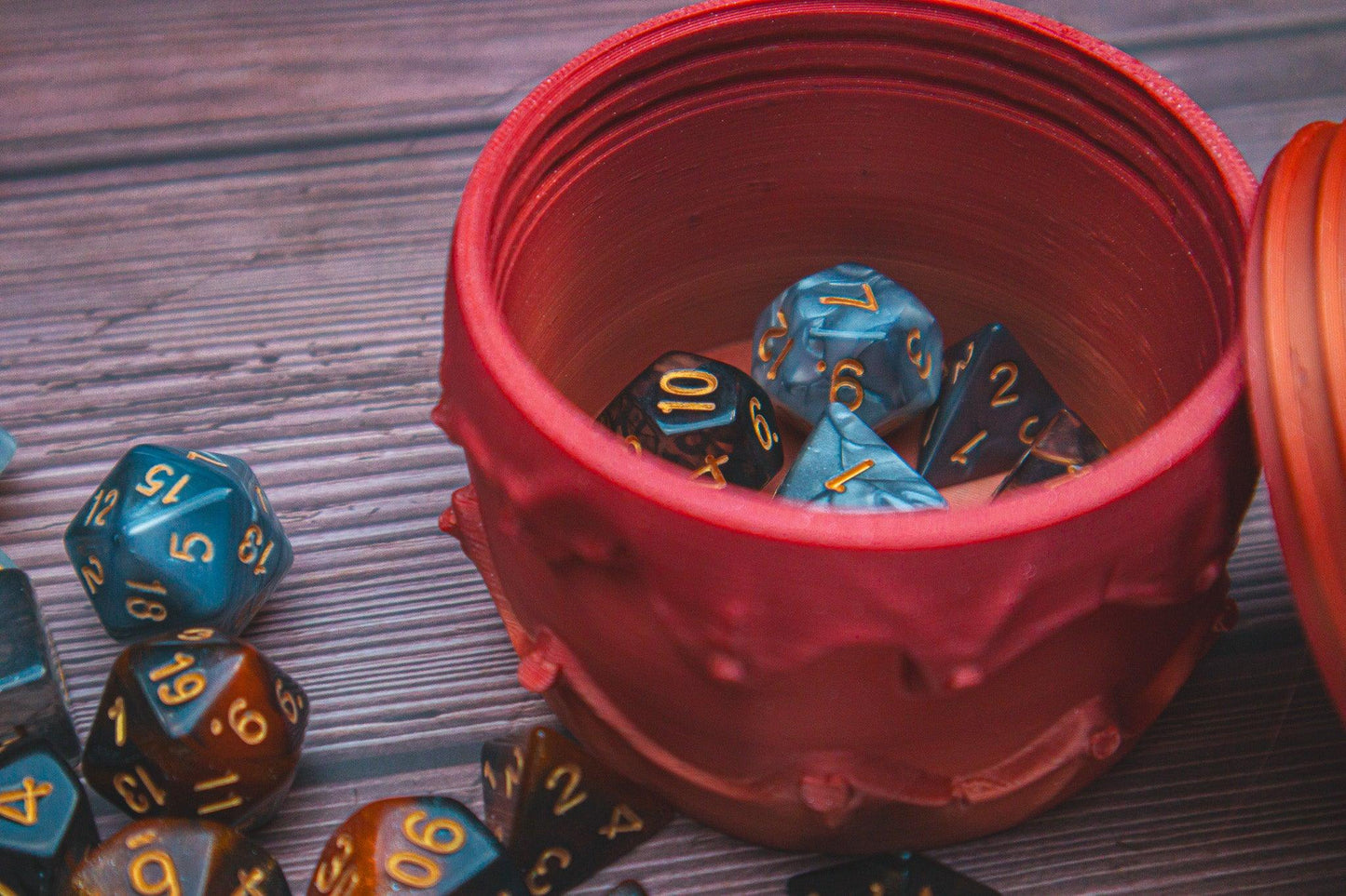Barbarian dice box