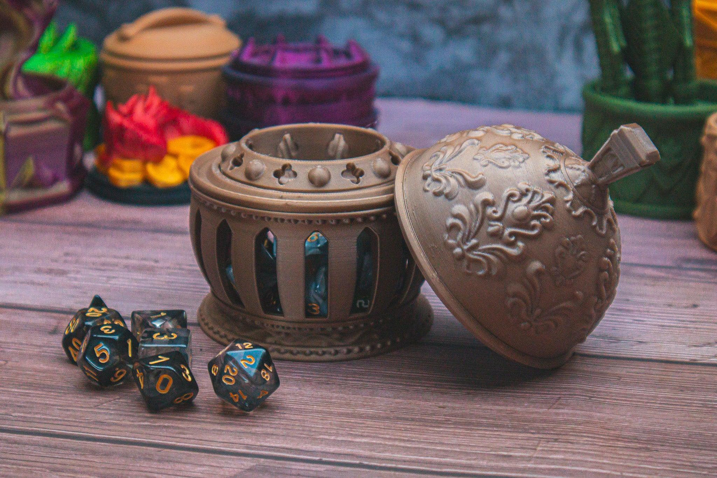 Cleric dice box