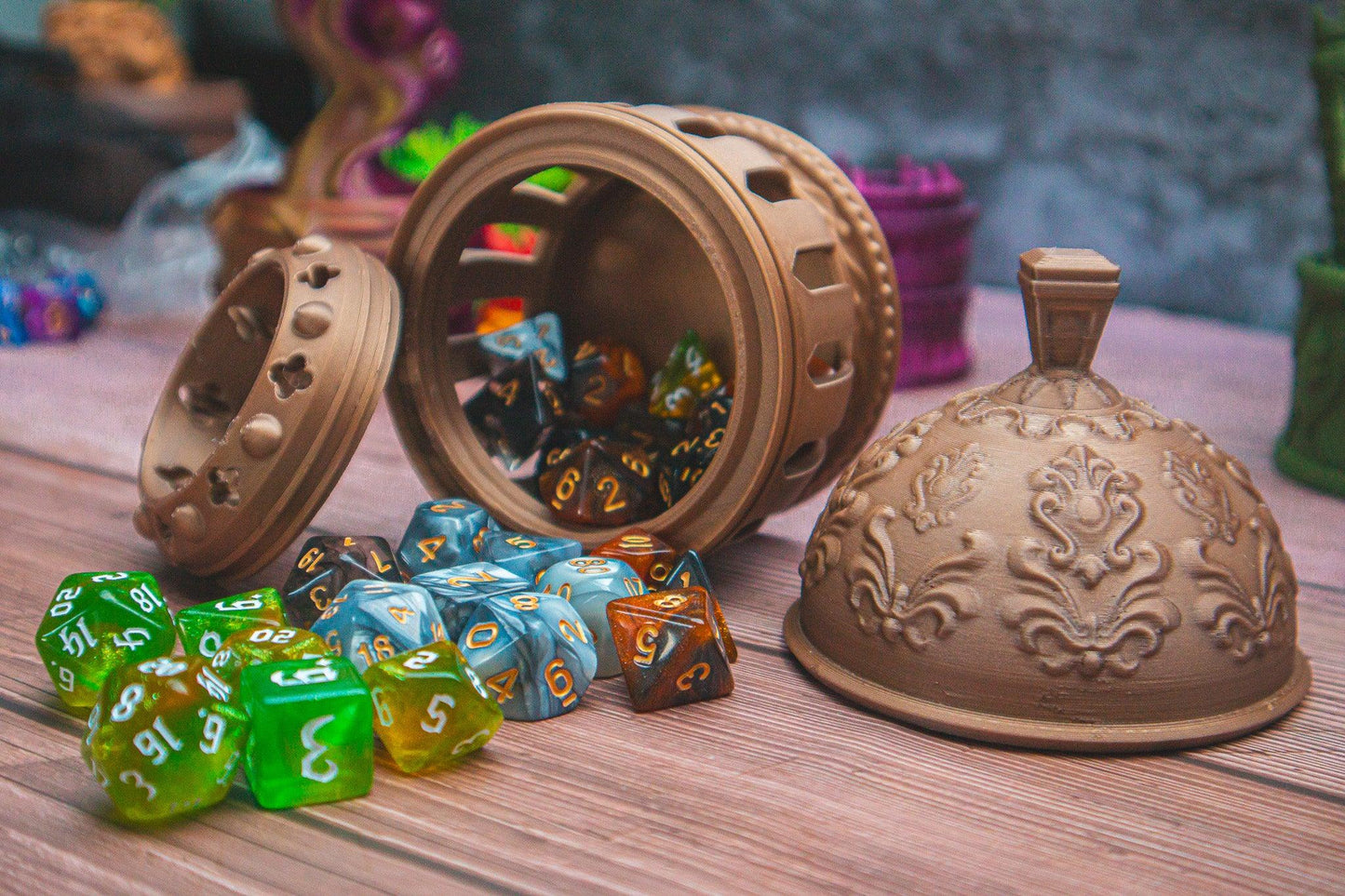 Cleric dice box