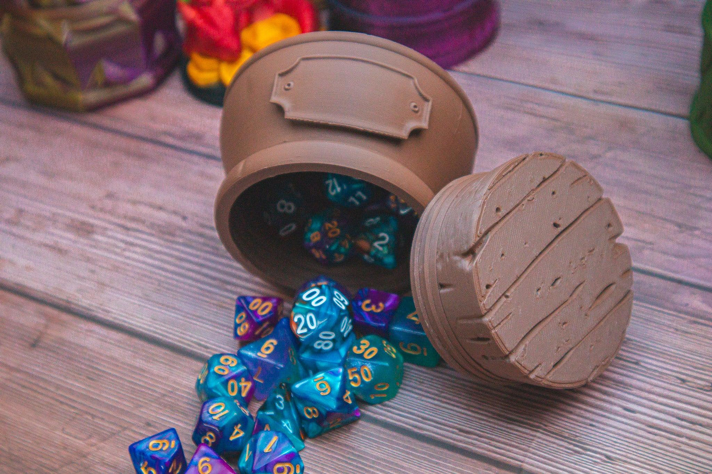 Wizard dice box