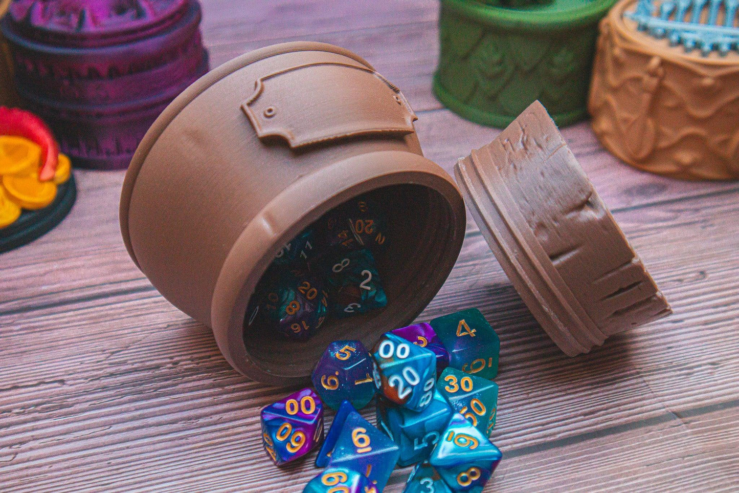 Wizard dice box