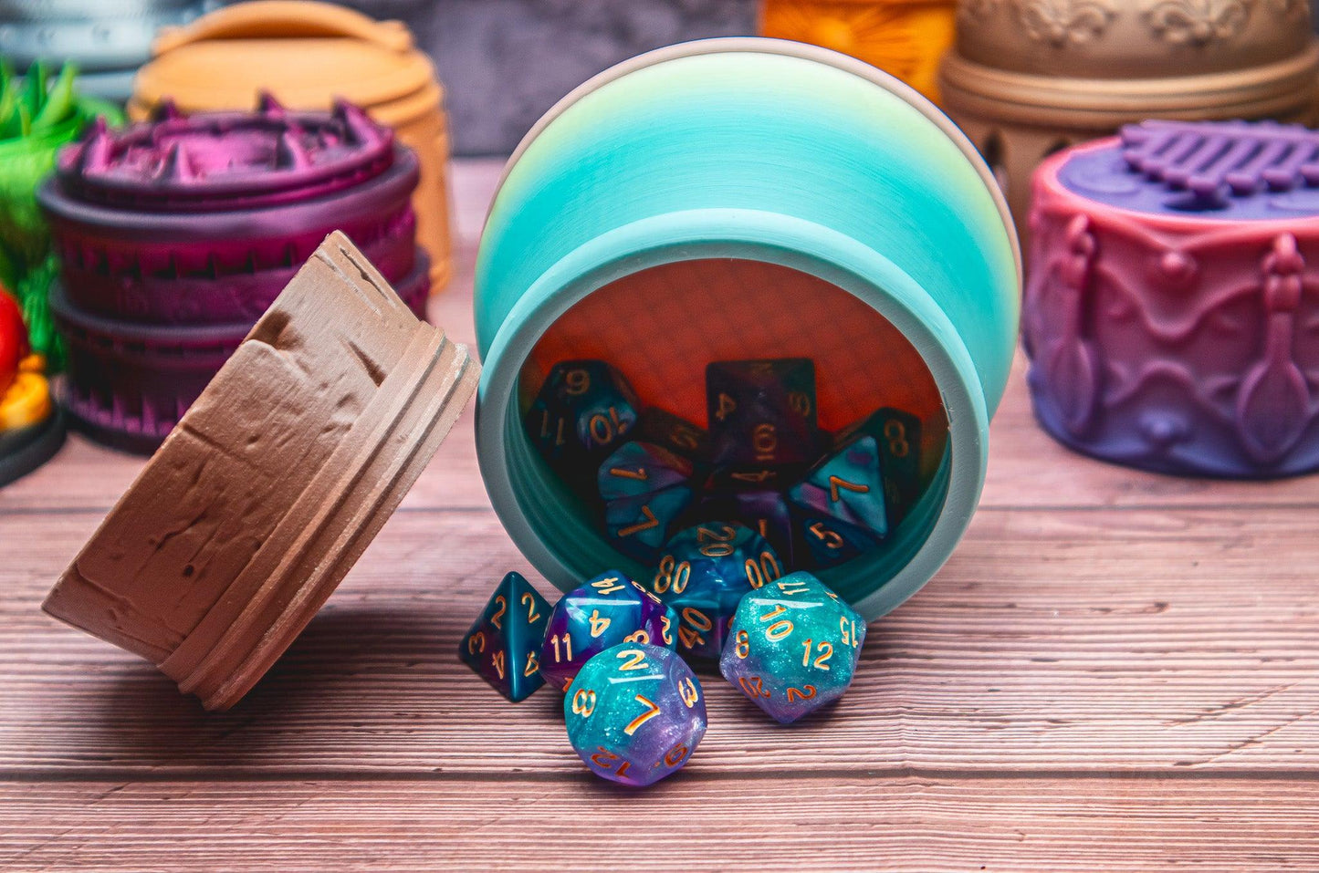 Wizard dice box