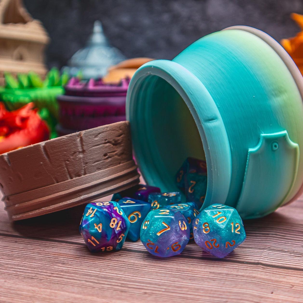 Wizard dice box