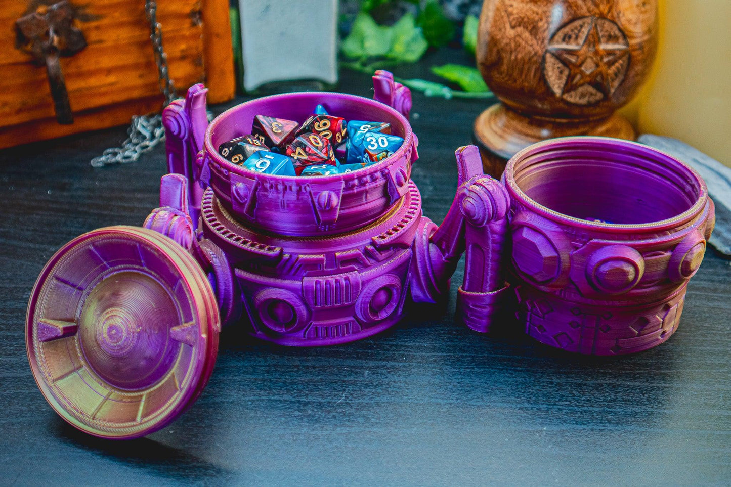 Artificer / Automaton Dice Box
