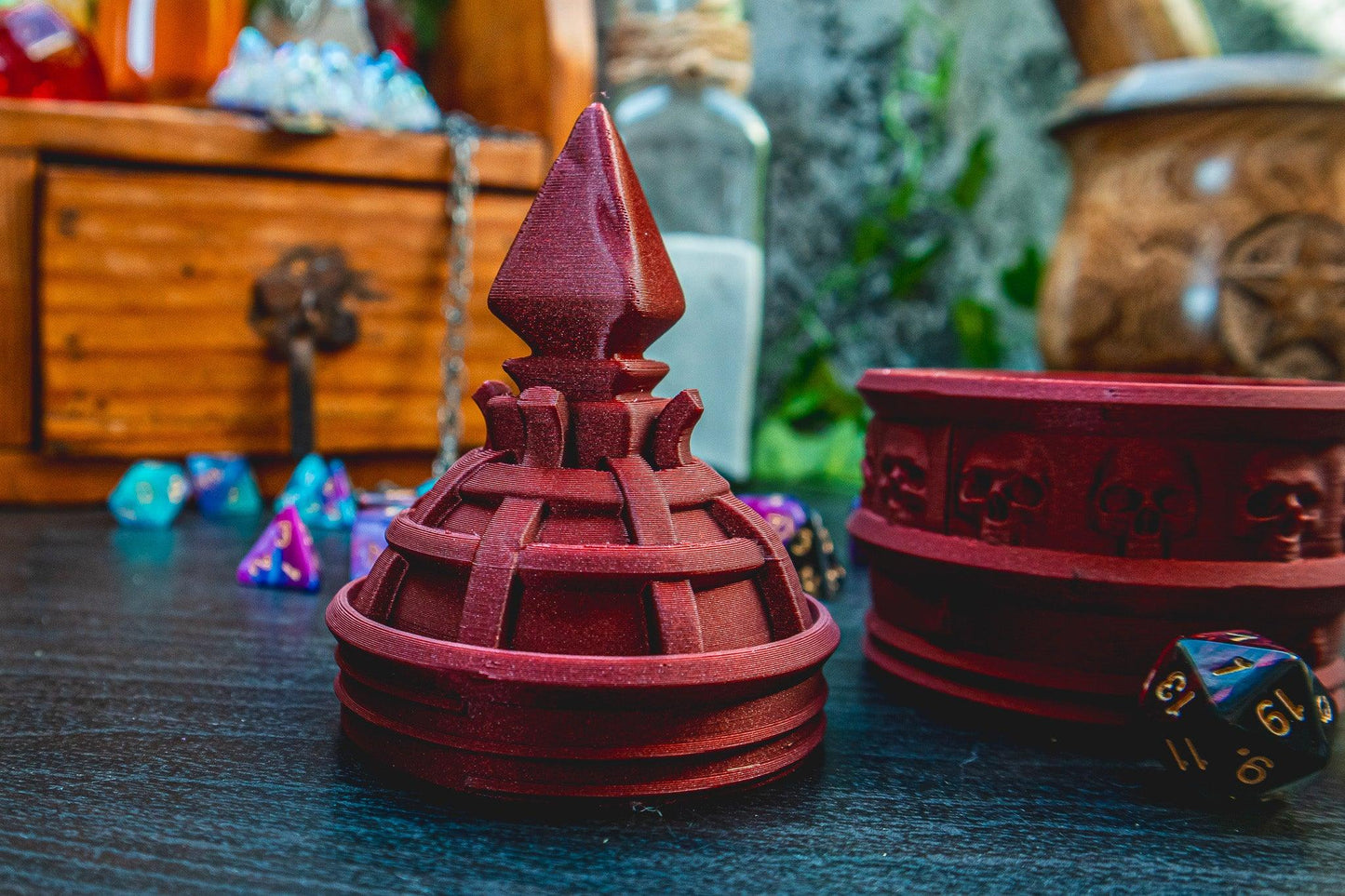 Necromancer Dice holder