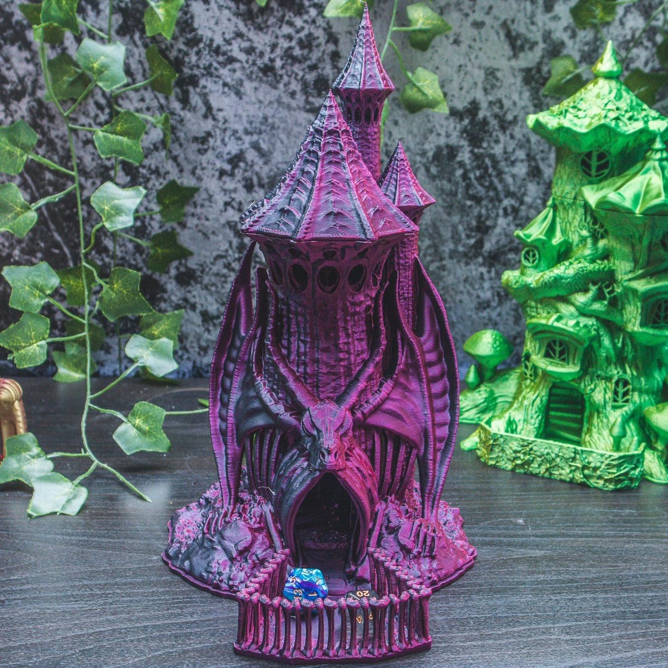 Skeletal Dragon Dice Tower