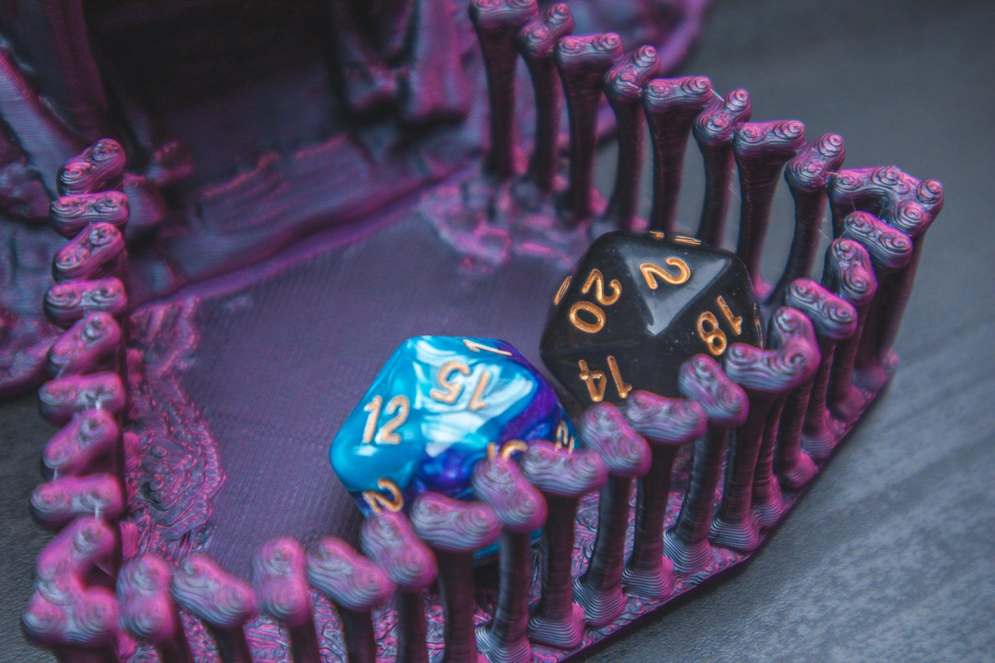 Skeletal Dragon Dice Tower