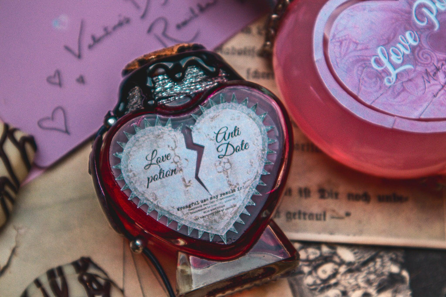 Love potion Antidote - The Flaming Feather & Flaming Filament