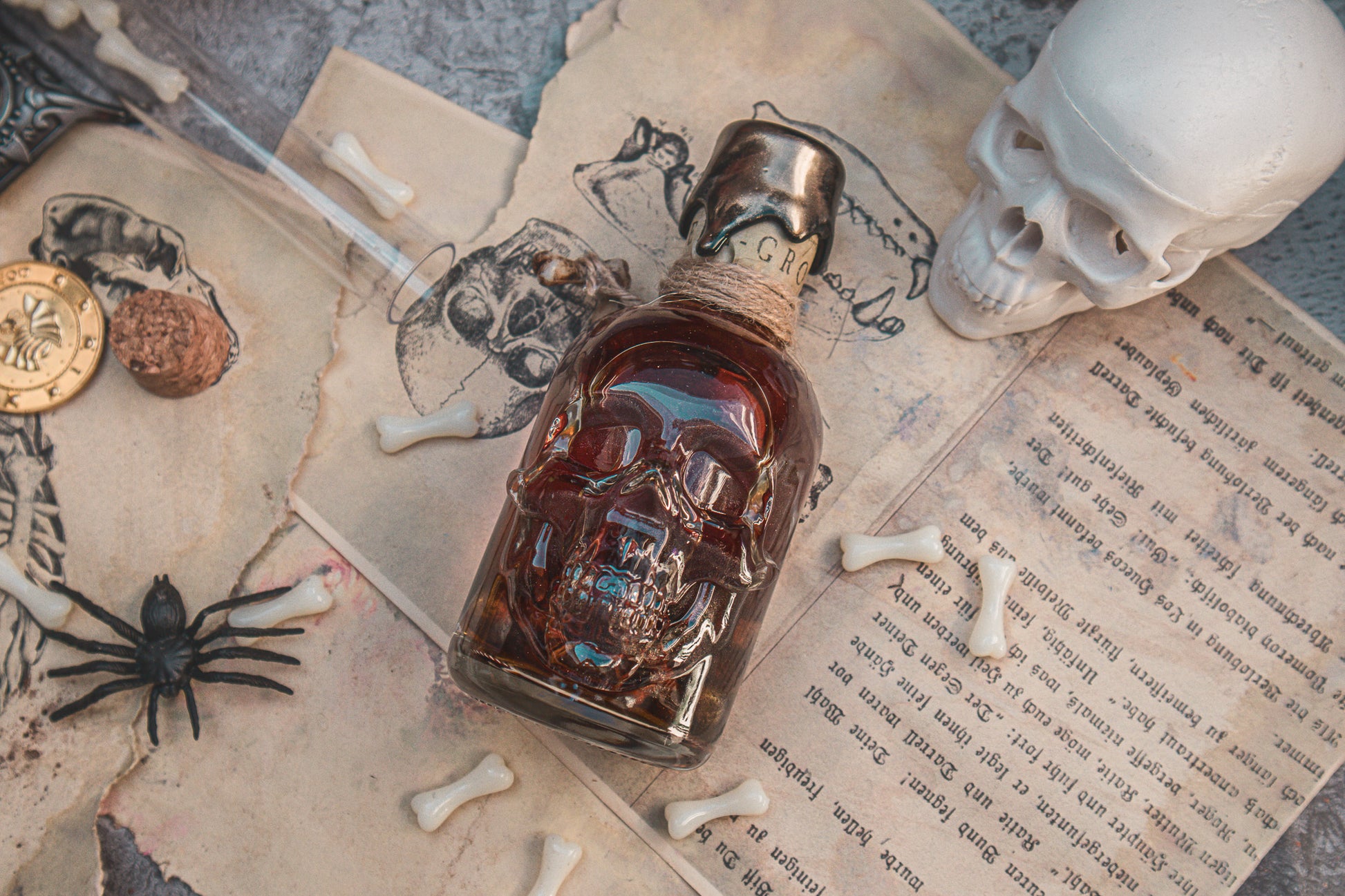 The Skele-grow Potion - The Flaming Feather & Flaming Filament