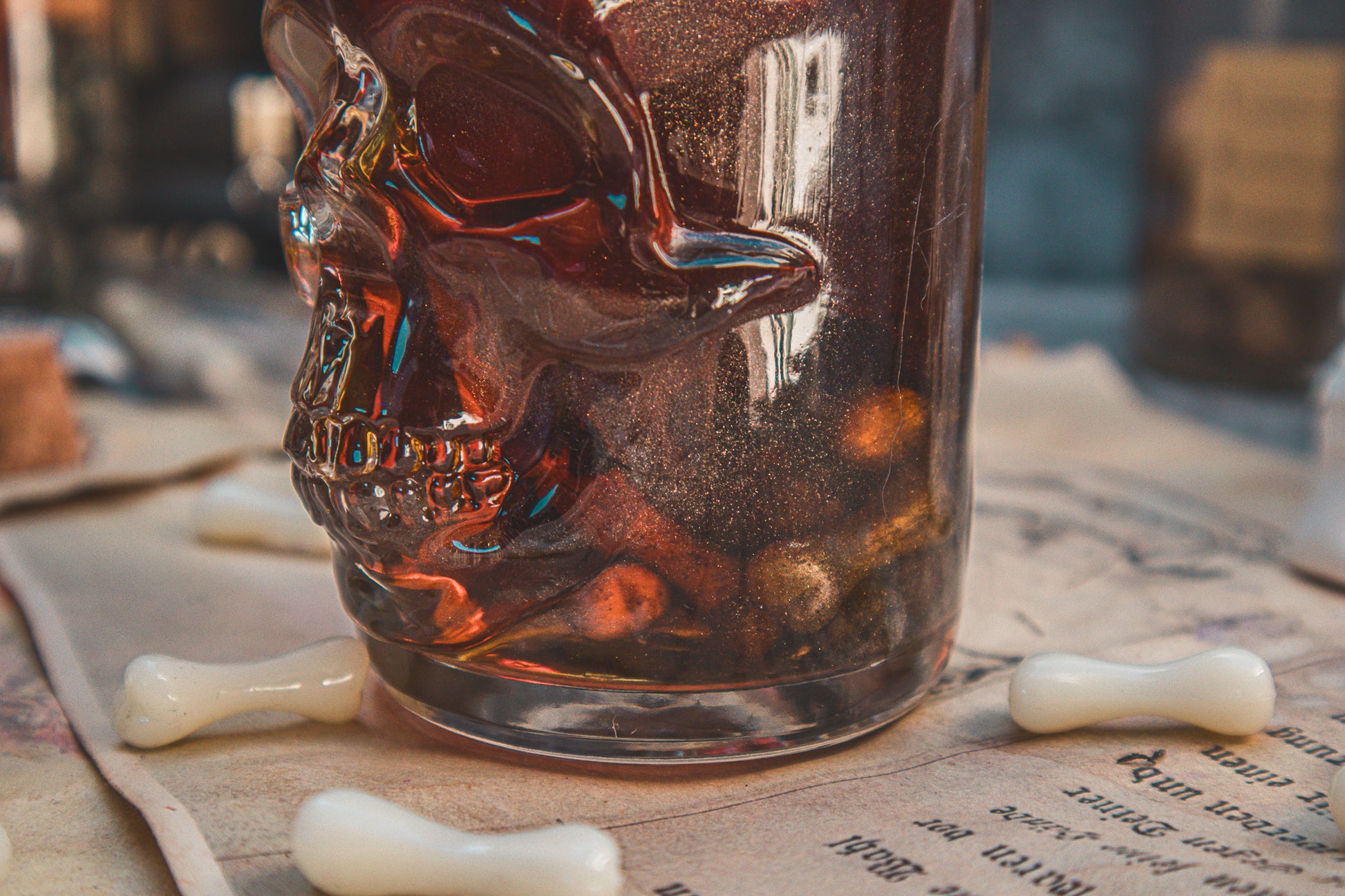 The Skele-grow Potion - The Flaming Feather & Flaming Filament