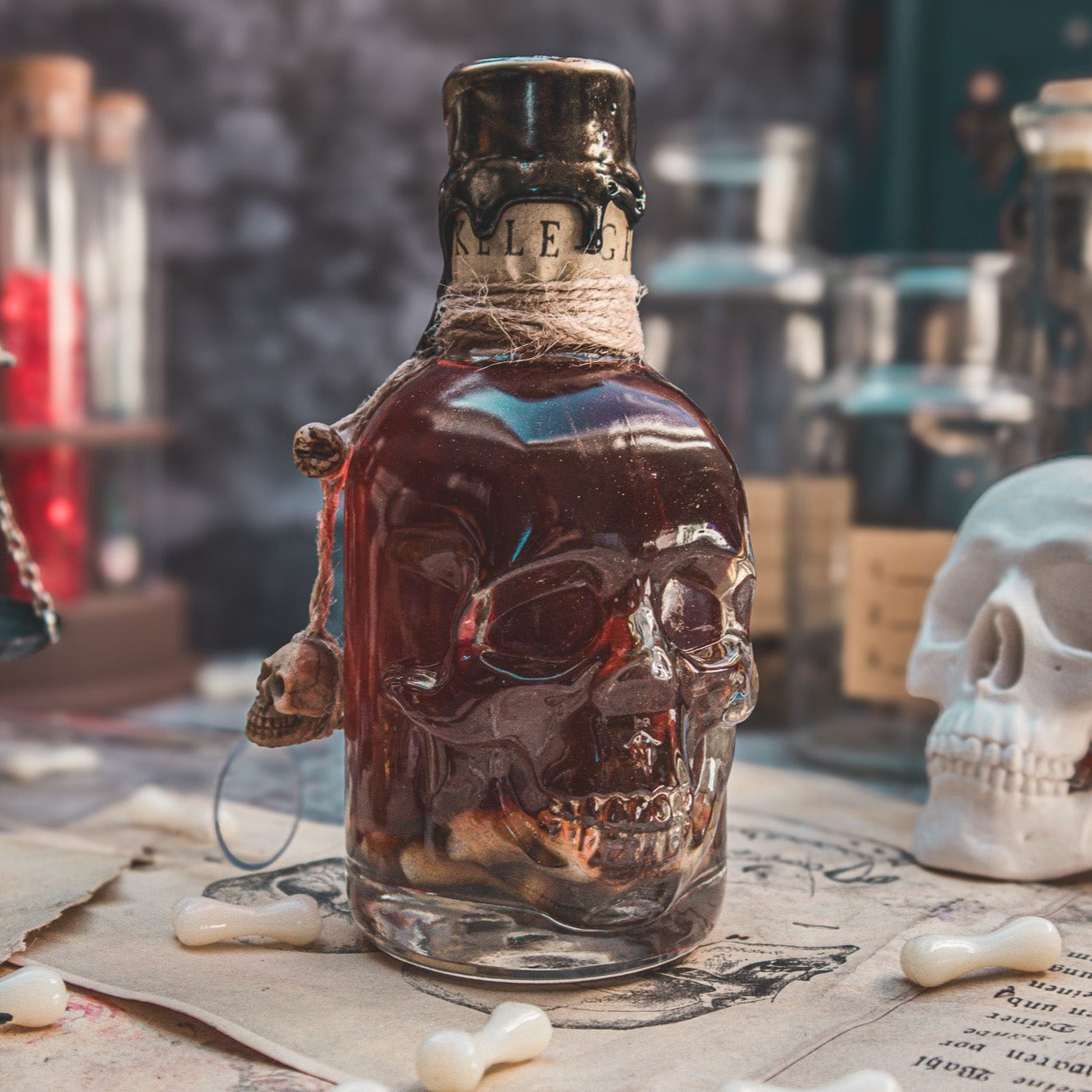 The Skele-grow Potion - The Flaming Feather & Flaming Filament