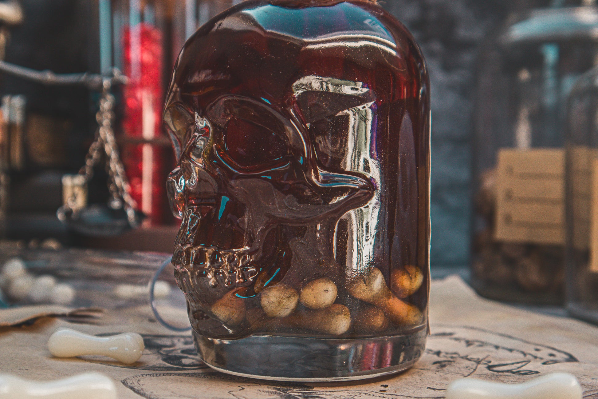 The Skele-grow Potion - The Flaming Feather & Flaming Filament