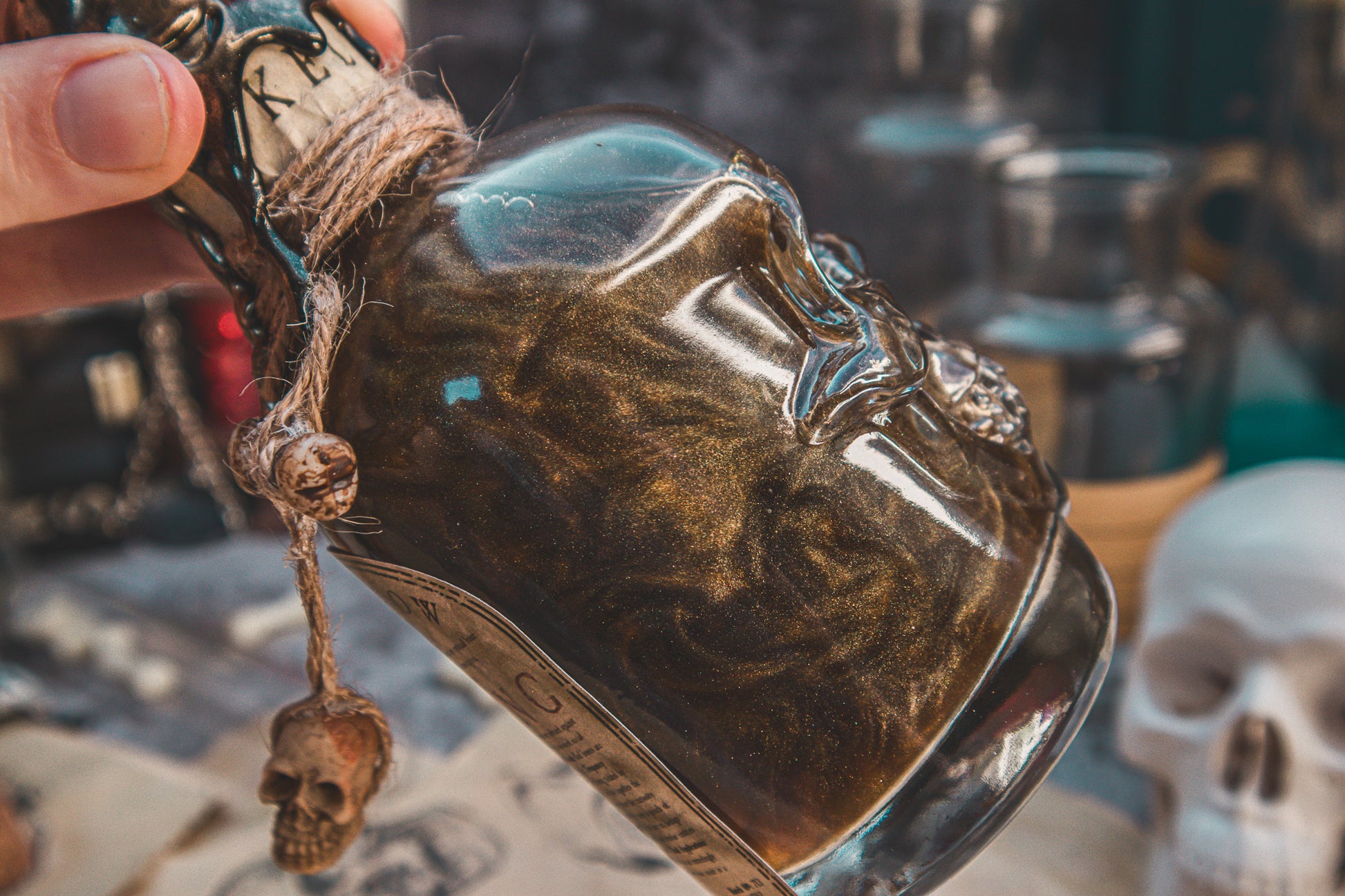 The Skele-grow Potion - The Flaming Feather & Flaming Filament