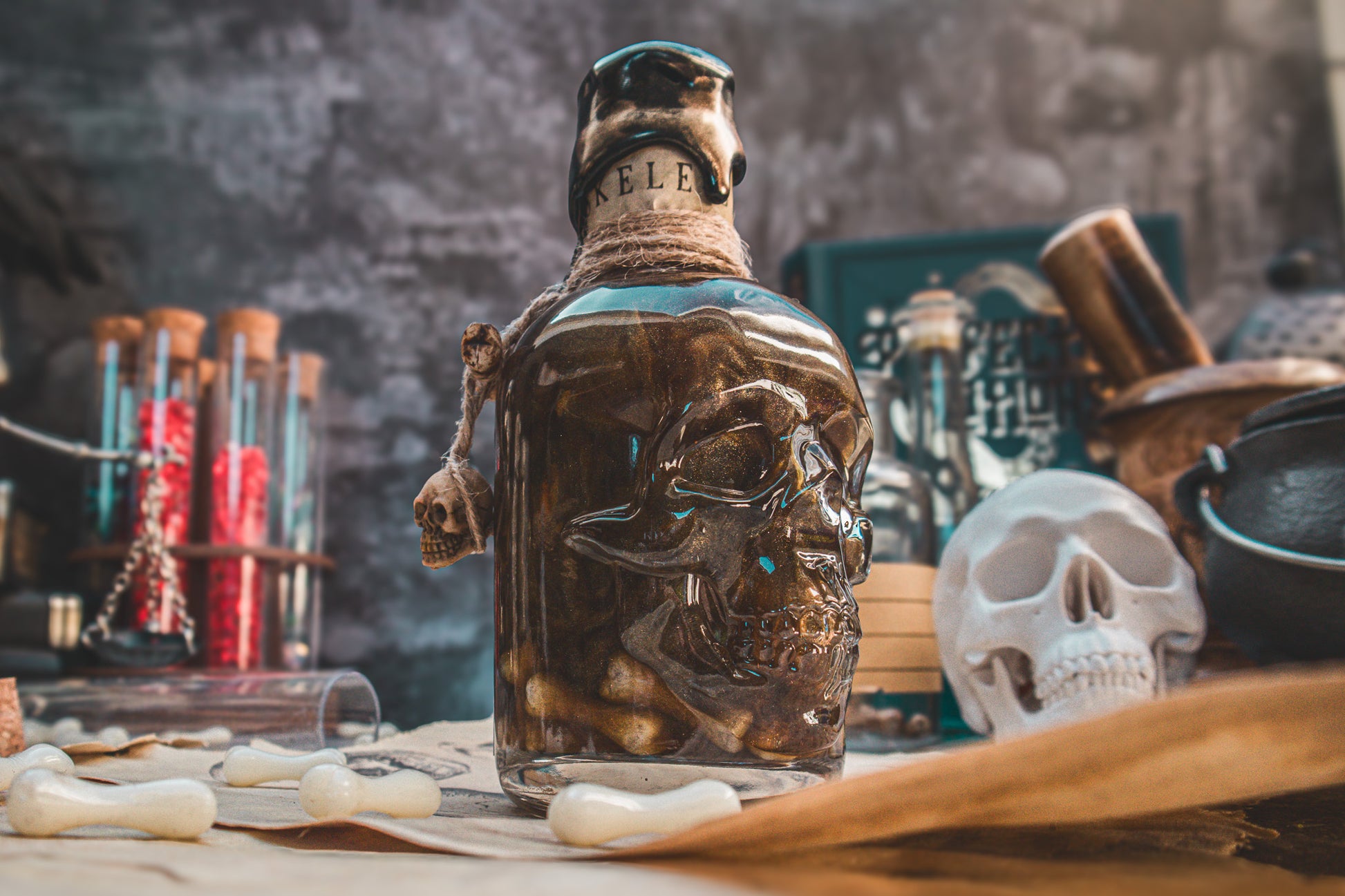 The Skele-grow Potion - The Flaming Feather & Flaming Filament