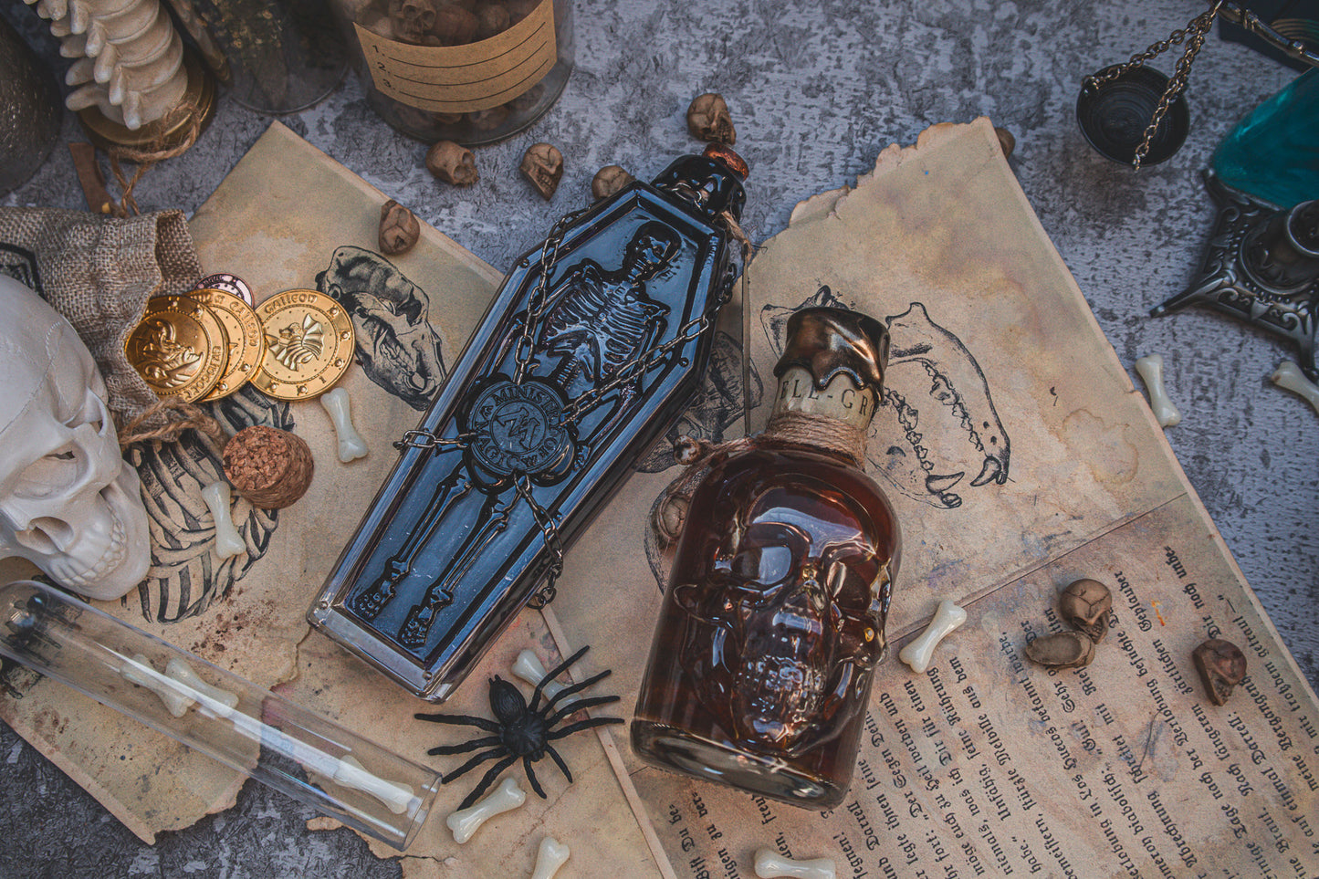 The Skele-grow Potion - The Flaming Feather & Flaming Filament