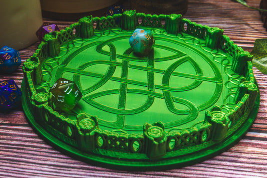 Druid Circle dice tray