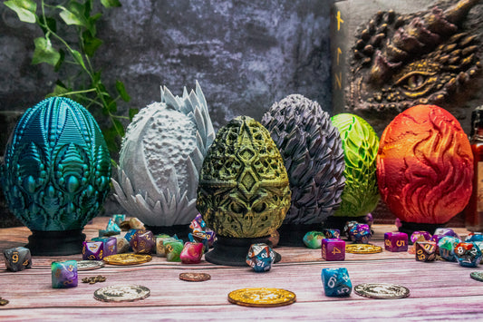 MYSTERY dragon egg + Dice set