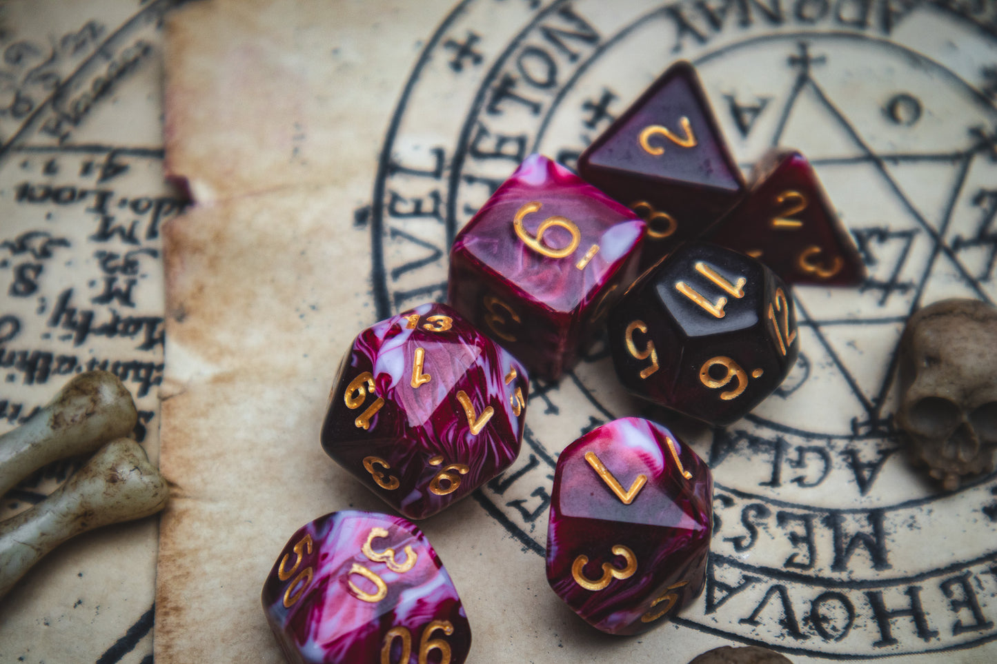 Blood Oath dice set