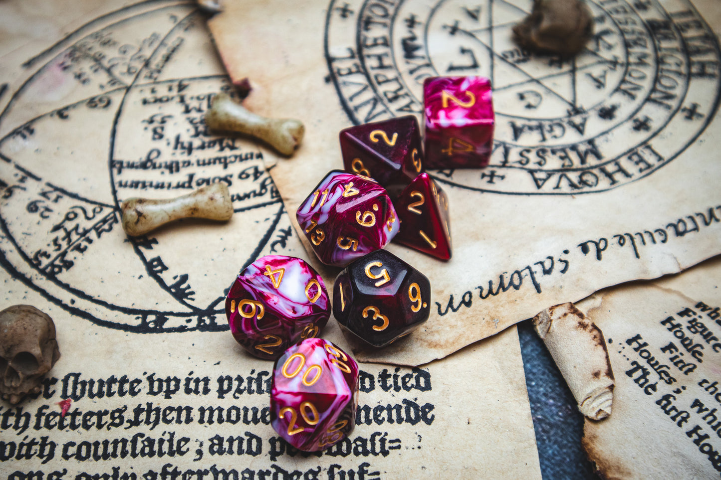 Blood Oath dice set
