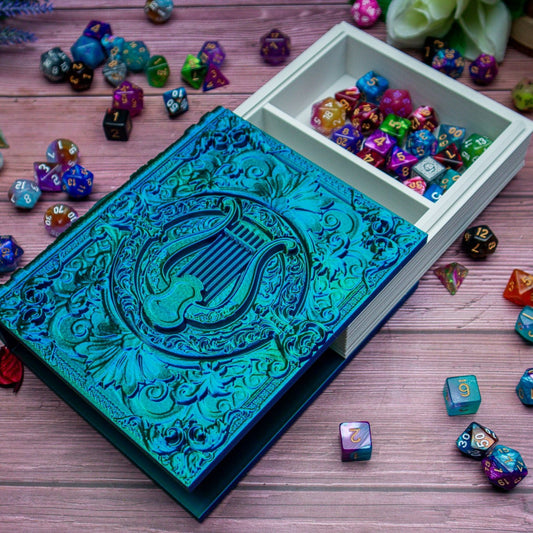 Lyre Bard Dice tome - Dice holder & Dice tray