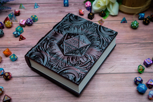 D20 Dice tome - Dice holder & Dice tray