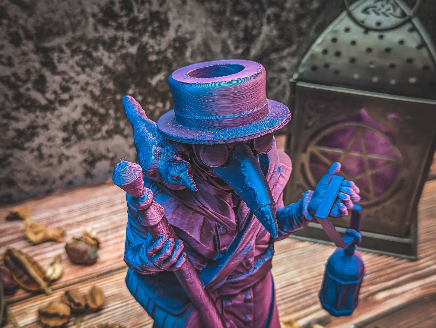 Plague Doctor Dice tower