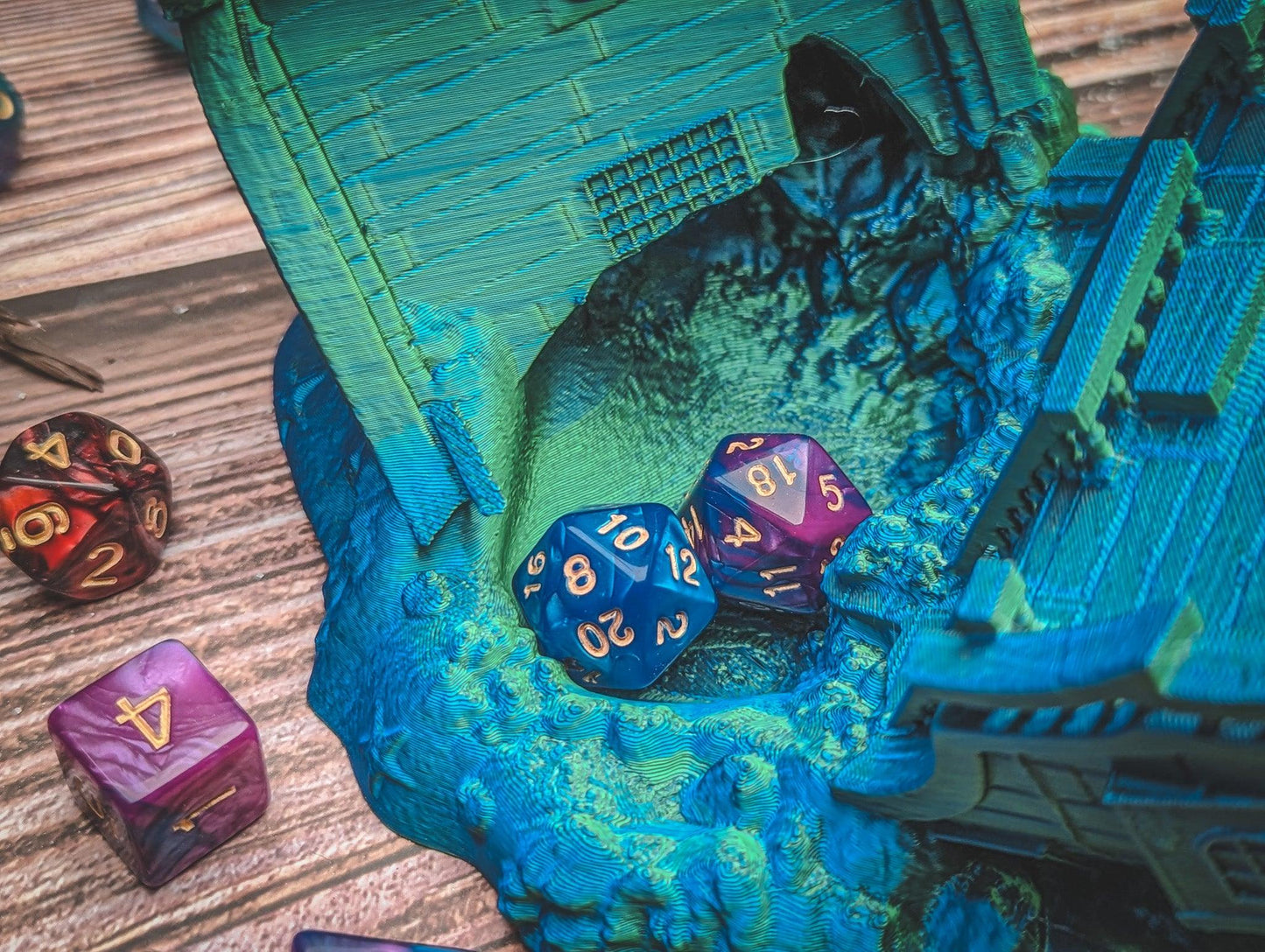 Shipwreck dice tower