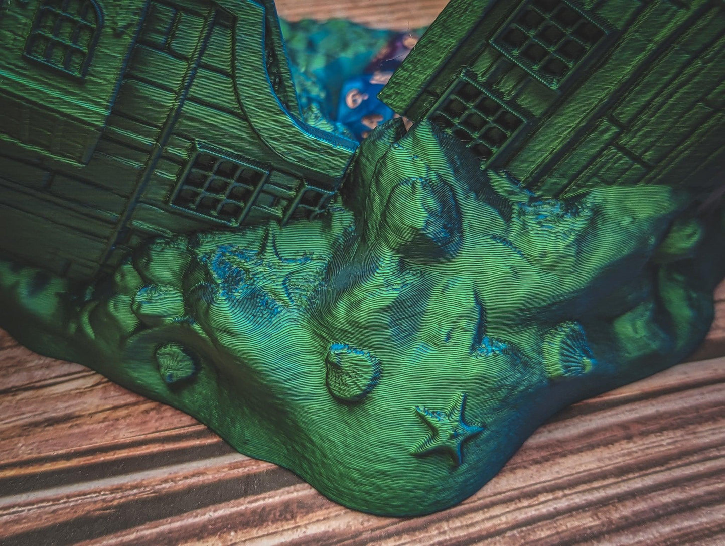 Shipwreck dice tower