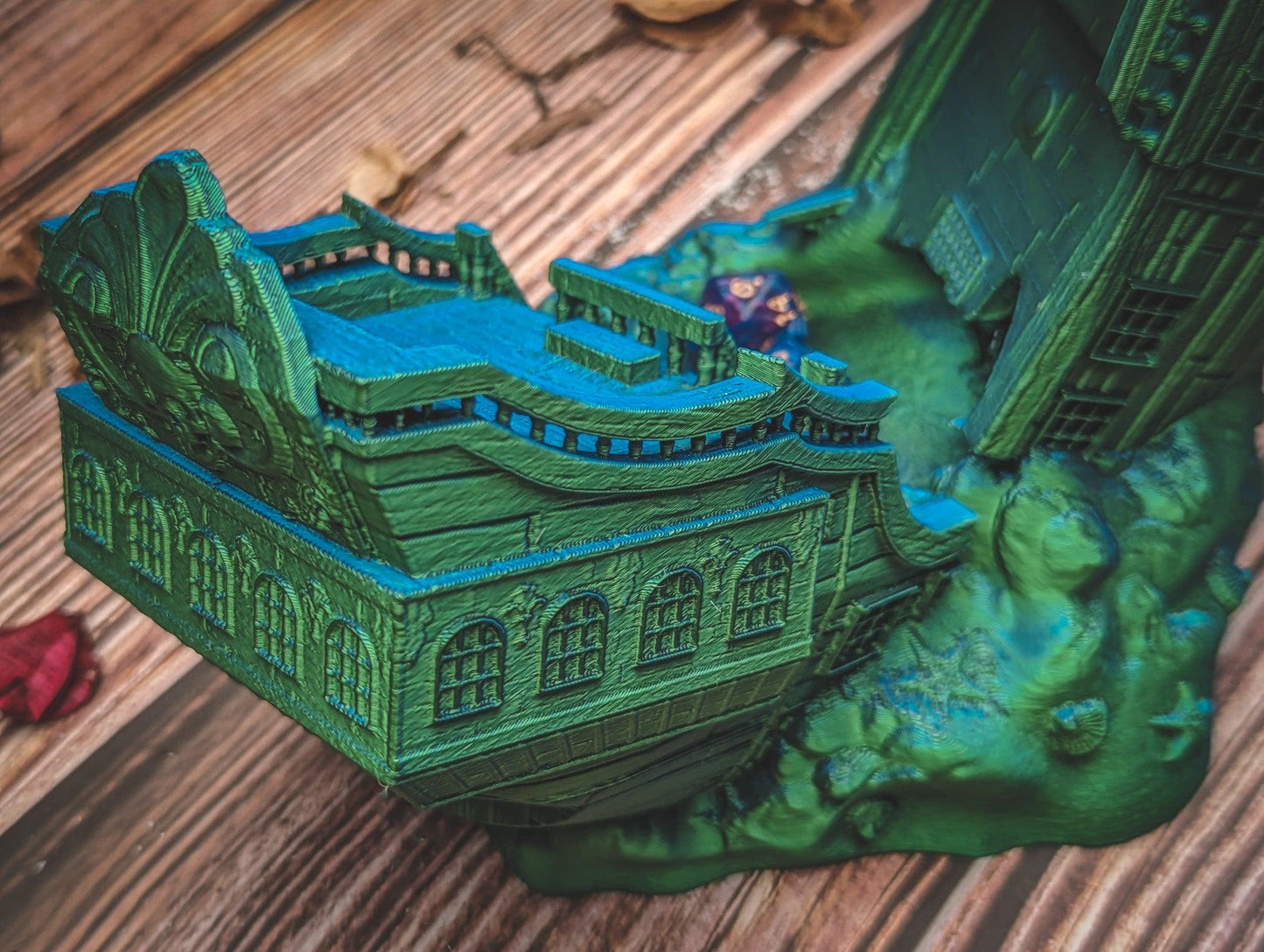 Shipwreck dice tower