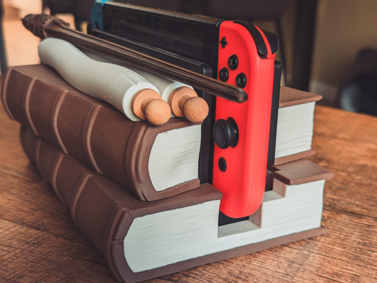 Magical Books Wandholder - Nintendo Switch Dock