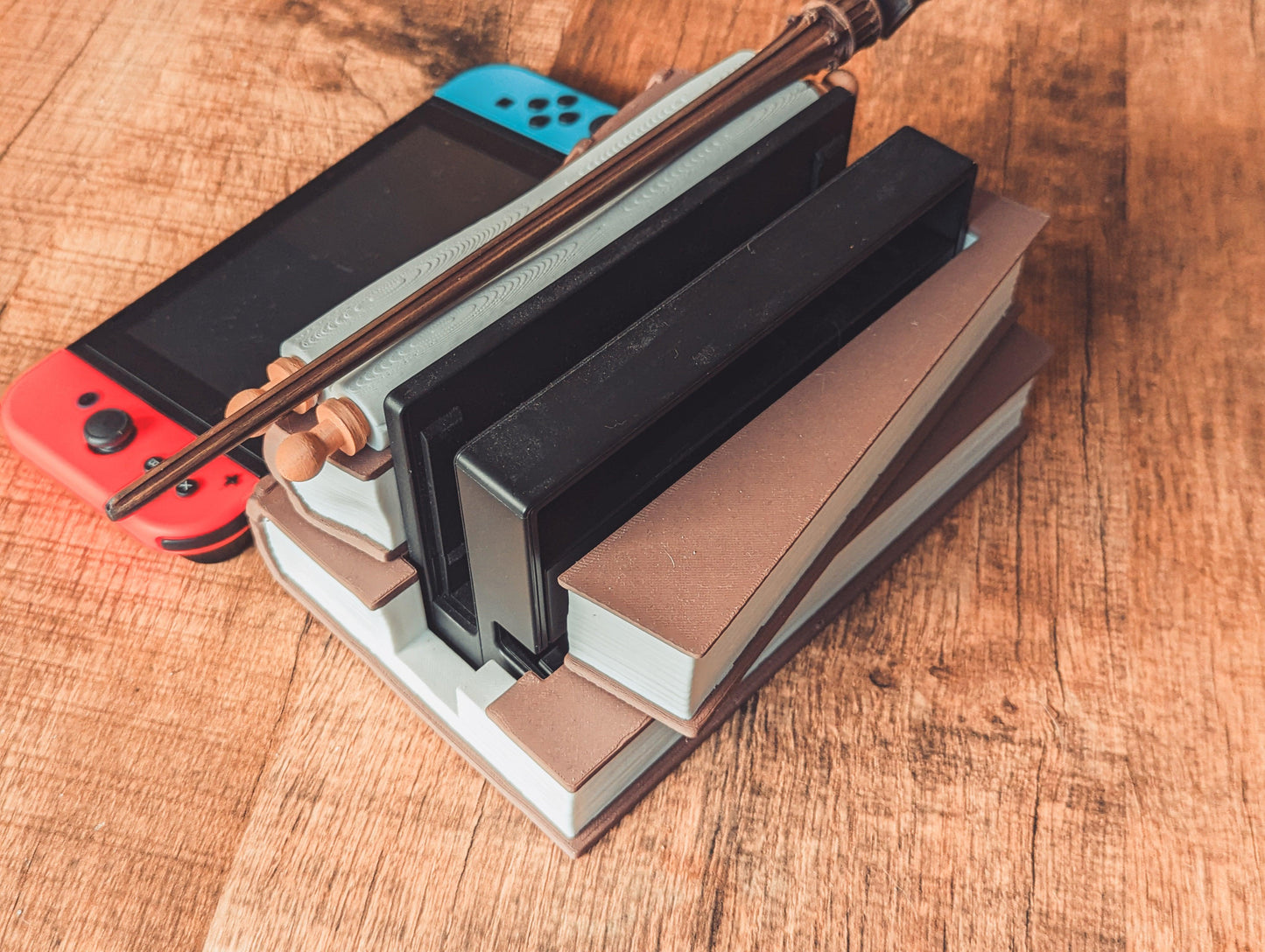 Magical Books Wandholder - Nintendo Switch Dock