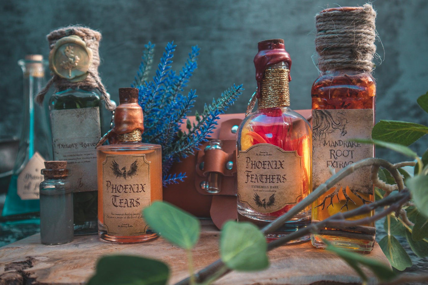 Phoenix Tears - The Flaming Feather & Flaming Filament