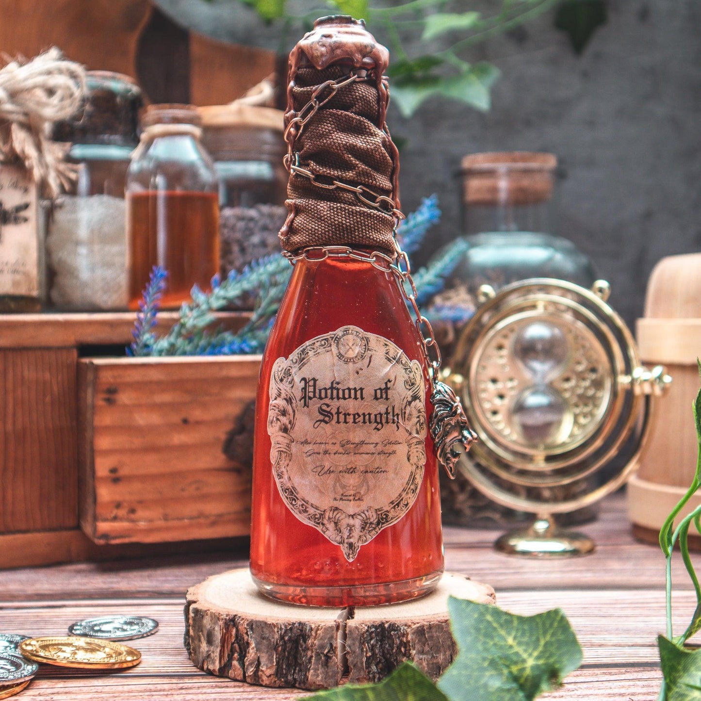Potion of Strength - The Flaming Feather & Flaming Filament