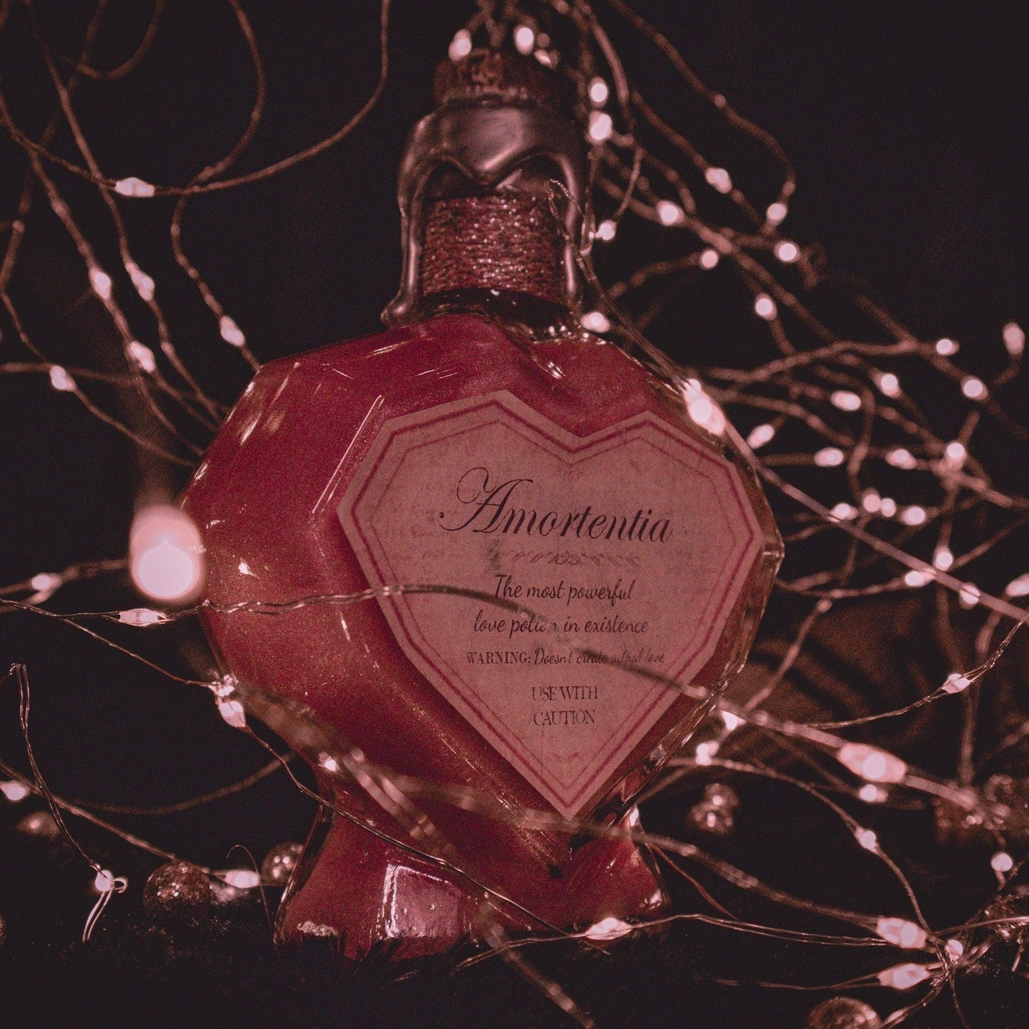 Amortentia Potion label, Digital Download PDF - The Flaming Feather & Flaming Filament