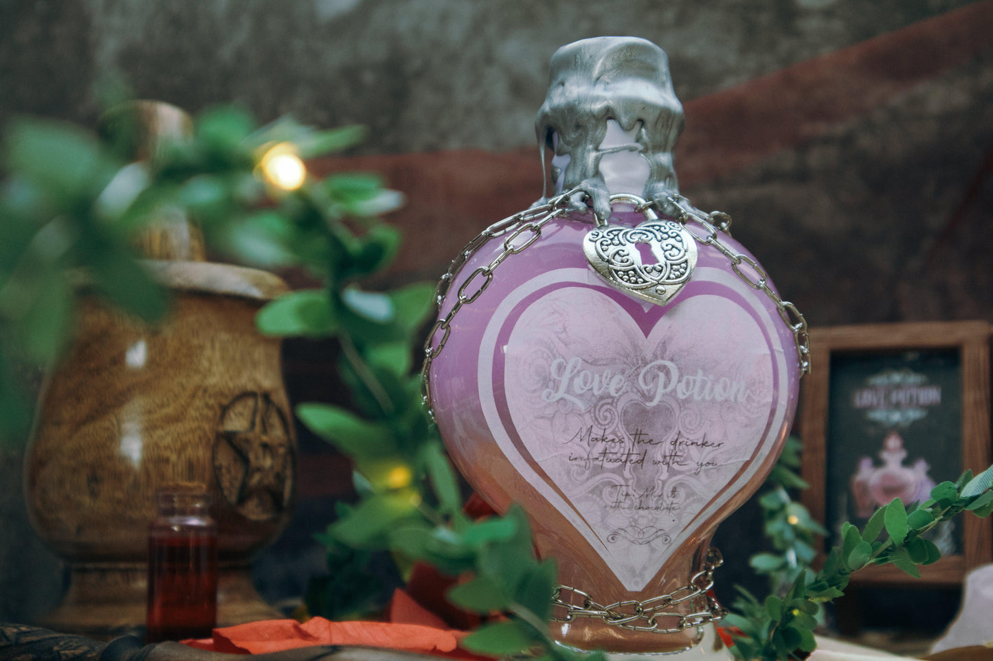Love Potion Colour-changing potion - The Flaming Feather & Flaming Filament