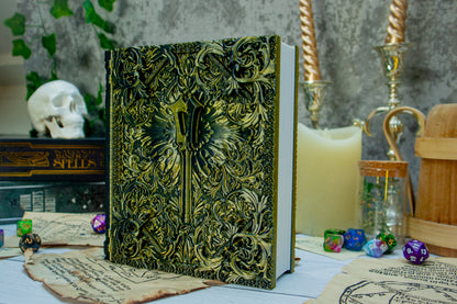 Divine Staff Cleric Dice tome - Dice holder & Dice tray